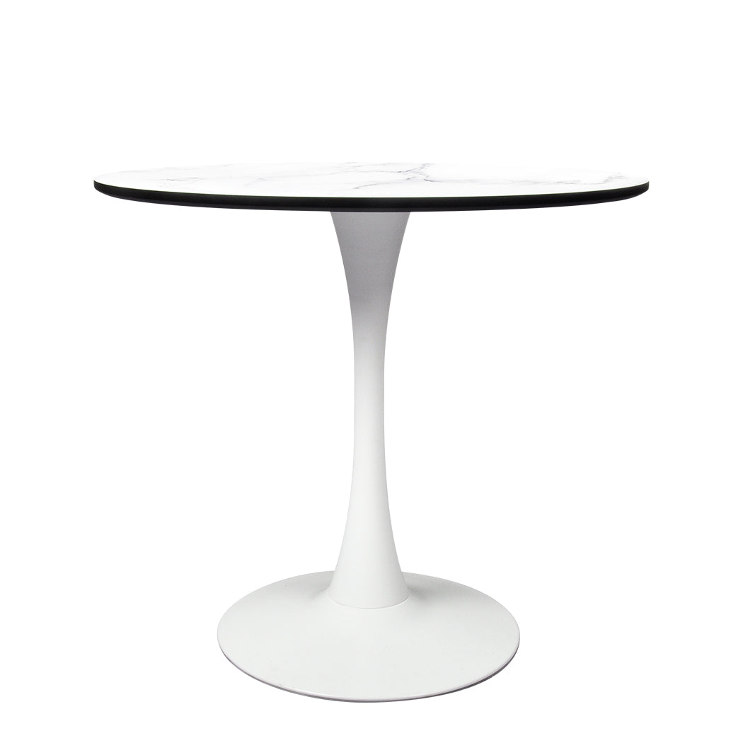 Levede Dining Table Kitchen 4 Person White-1910113298565697537