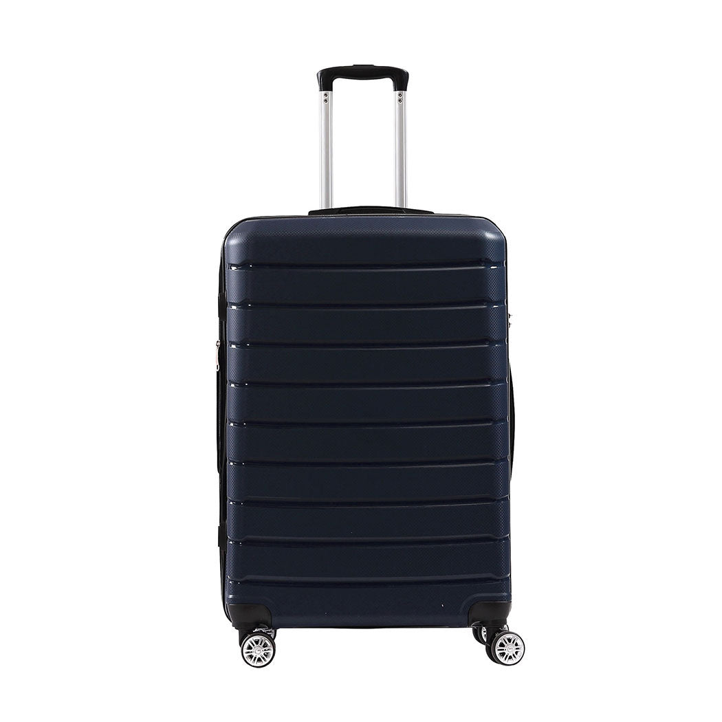28" Travel Luggage Carry On Expandable Navy-1942352931269513217