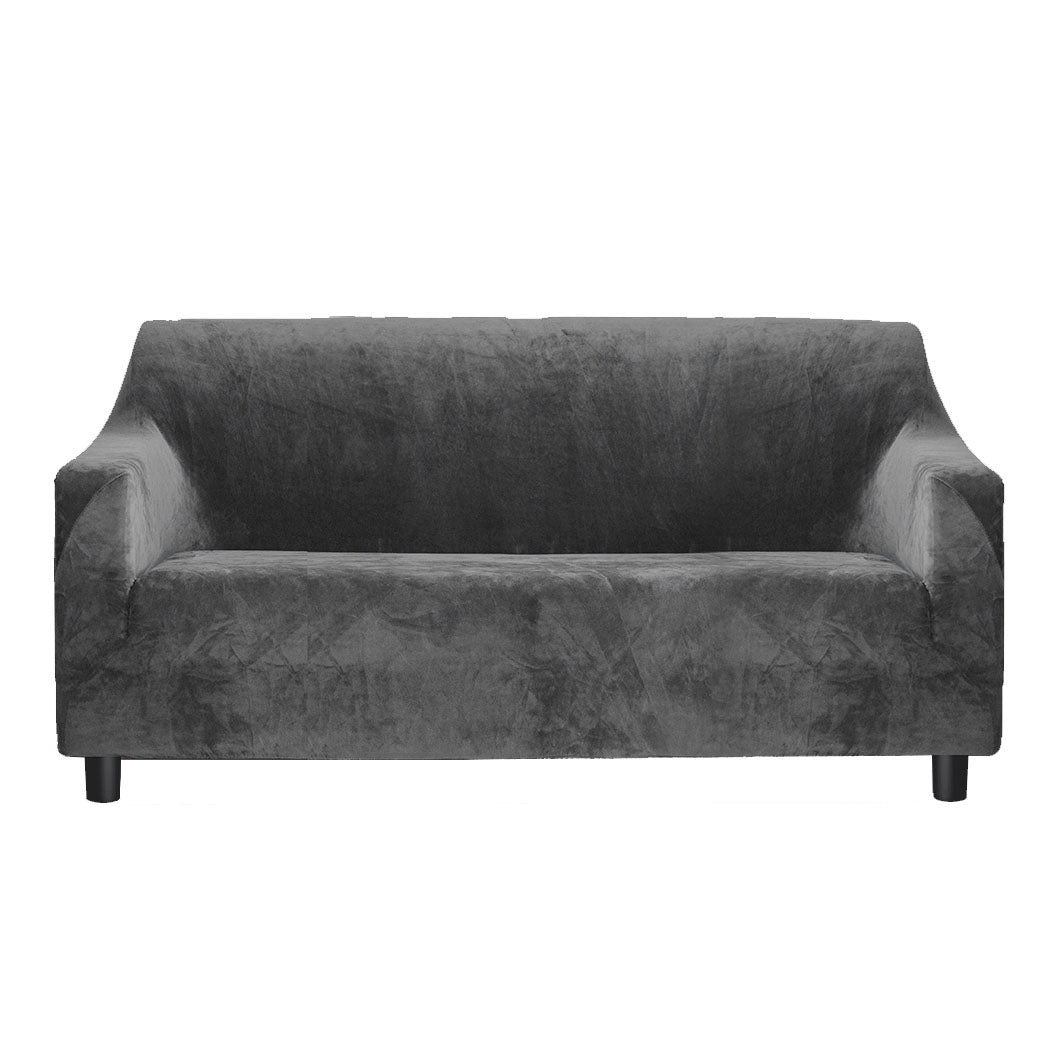 Marlow Sofa Covers 3 Seater High Stretch Grey-1942353793492586497