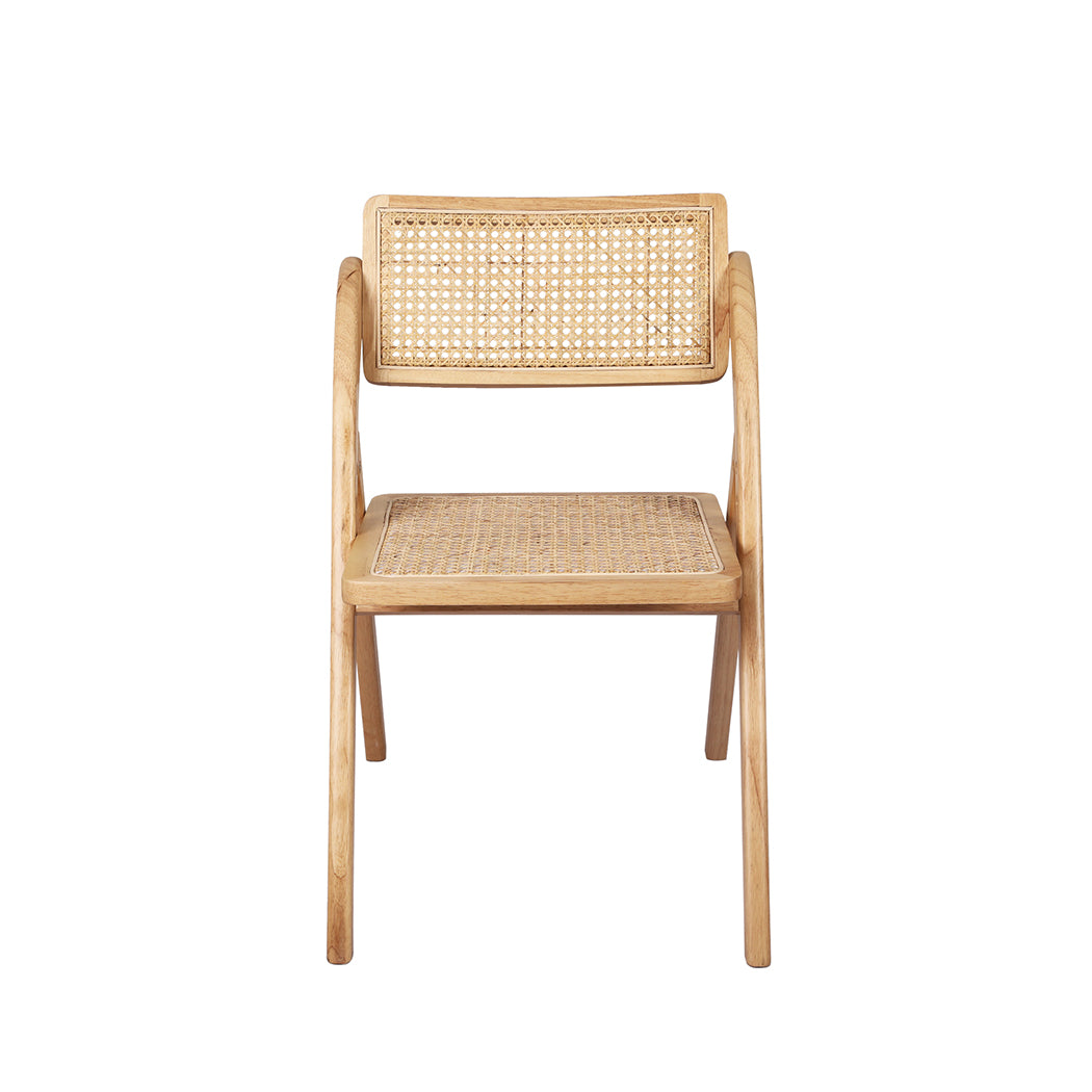 Levede 2X Dining Chairs Foldable Accent Clear-1910113291531849729