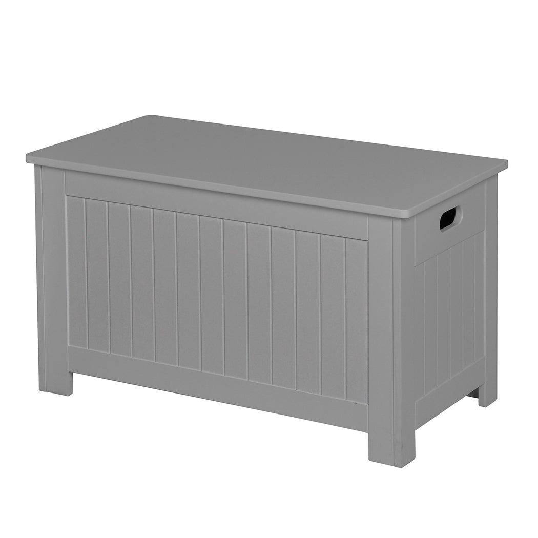 Levede Kids Toy Box Storage Chest Cabinet Grey-1910112555947397121