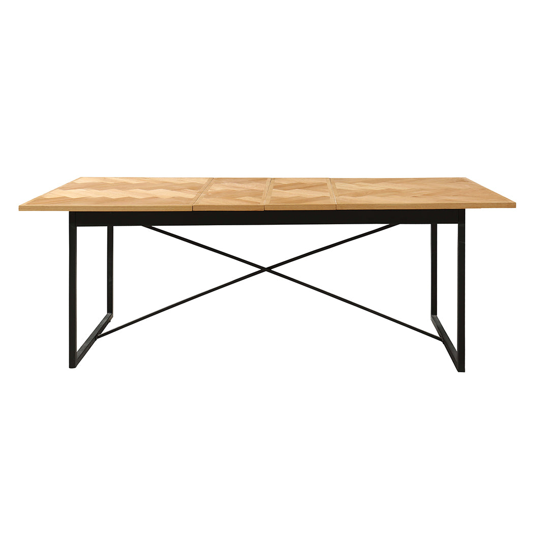 Levede Dining Table Extendable Rectangle Kitchen-1910112199381225473