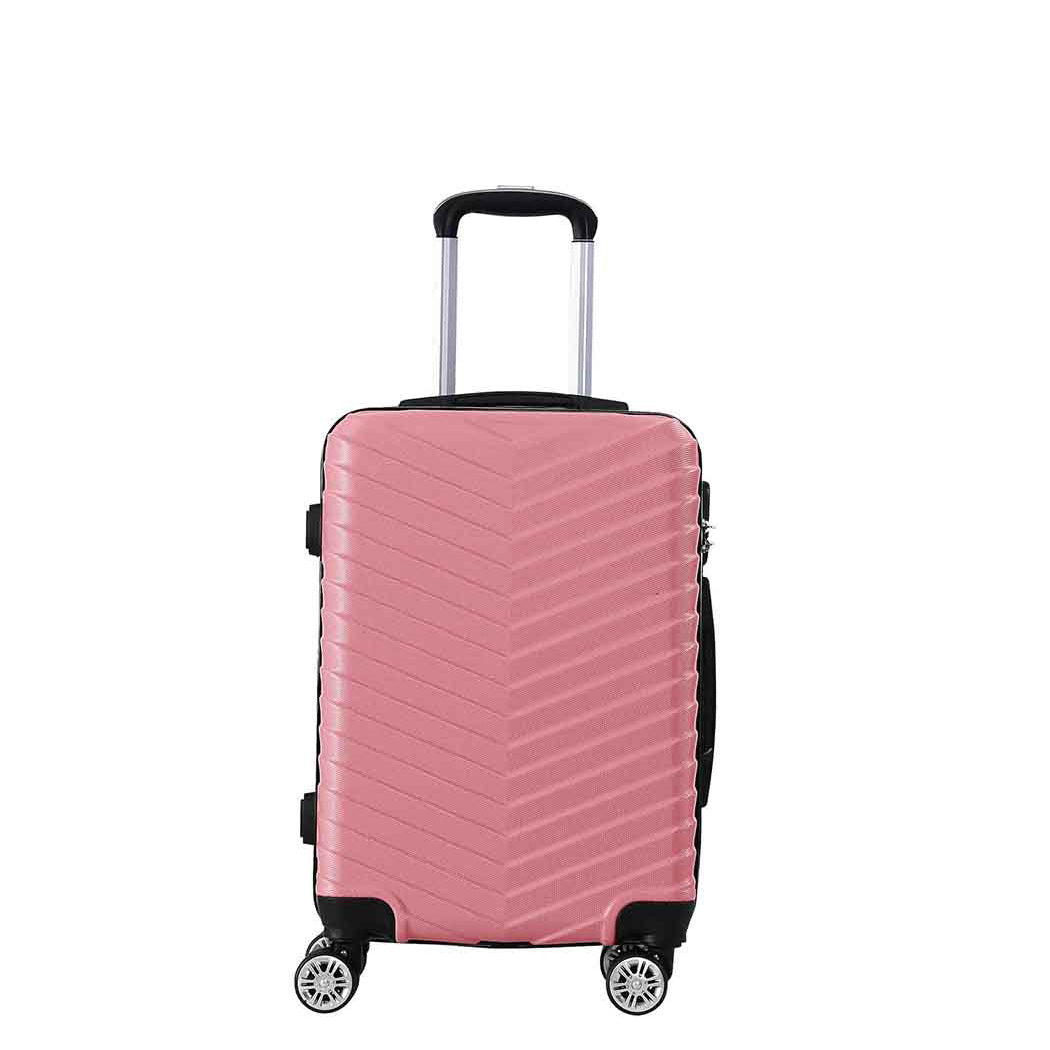 Slimbridge 28 Luggage Suitcase Travel Rose Gold 28 inch-1942352930086719489