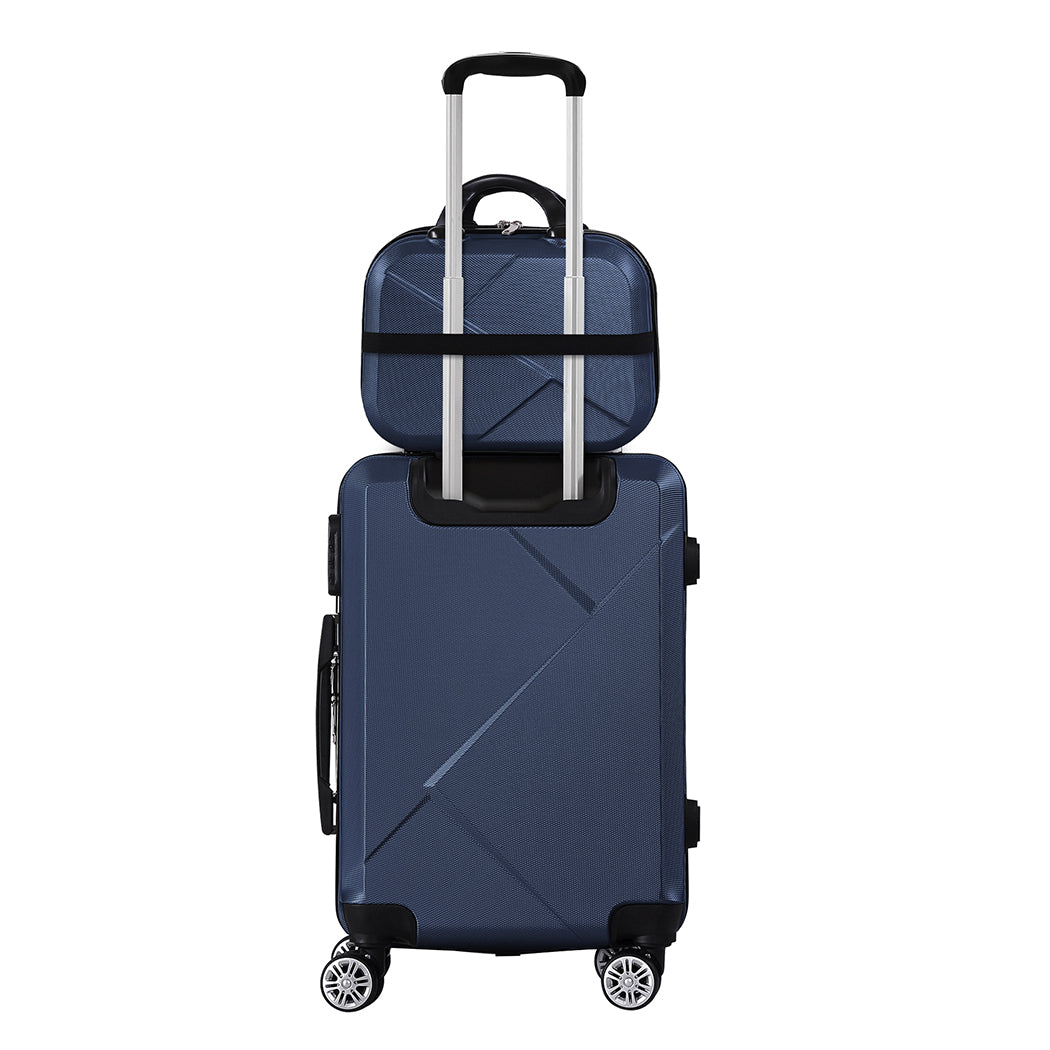 Slimbridge 2pcs 20"Travel Luggage Set Novy-1942352932141928449