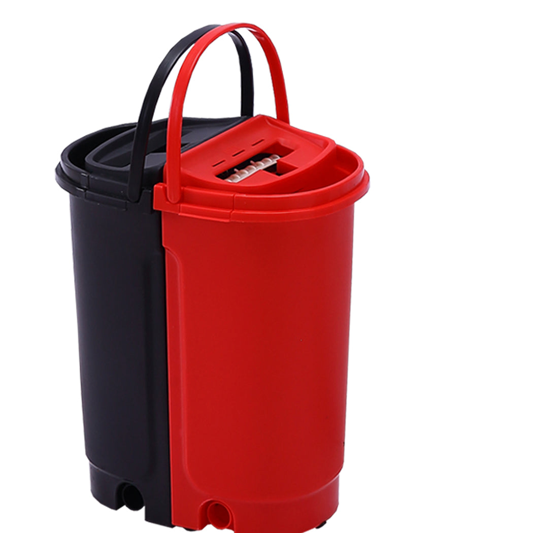 Cleanflo Flat Mop Bucket Cleaner Stainless Black-1942353180545388545