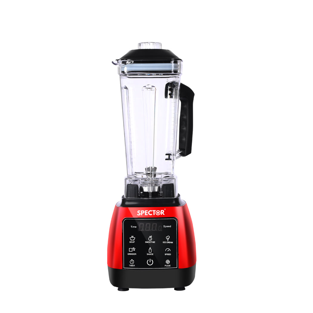 Spector 2L Commercial Blender Mixer Red-2006733306661572609