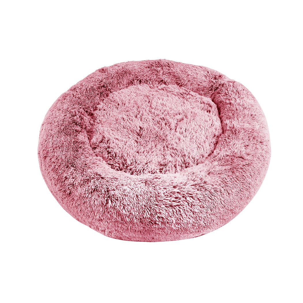 PaWz Pet Bed Memory Foam Dog Donut Pink Medium-1942352766810853377