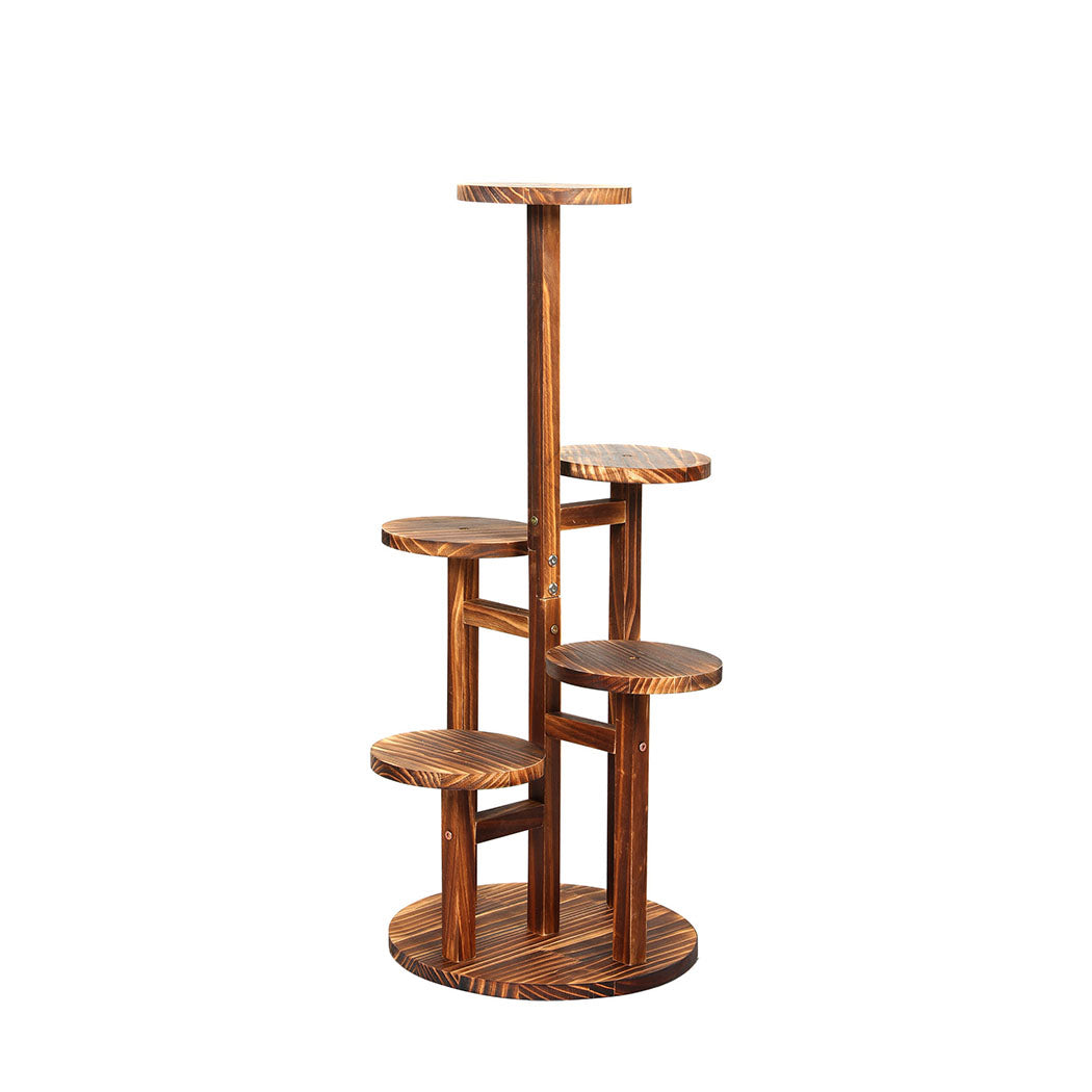 Levede 4-Tier Plant Stand Wood Wooden-1942353759963320321