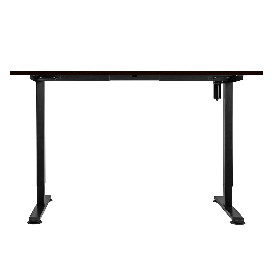 Levede Motorised Standing Desk Height 120cm Walnut 800x 1.5MM-1910112992767381505