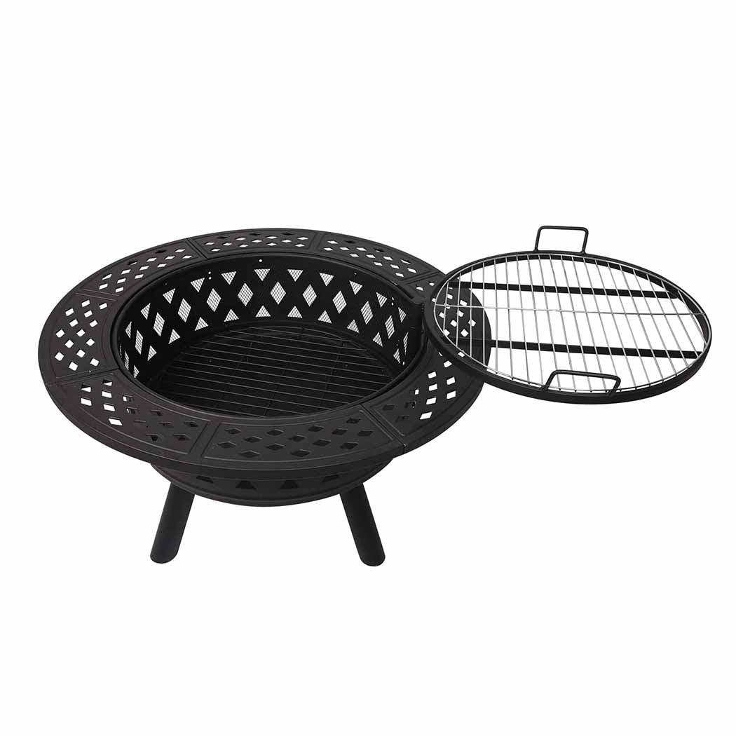 Moyasu Fire Pit BBQ Grill Outdoor Fireplace-1942353059715878913
