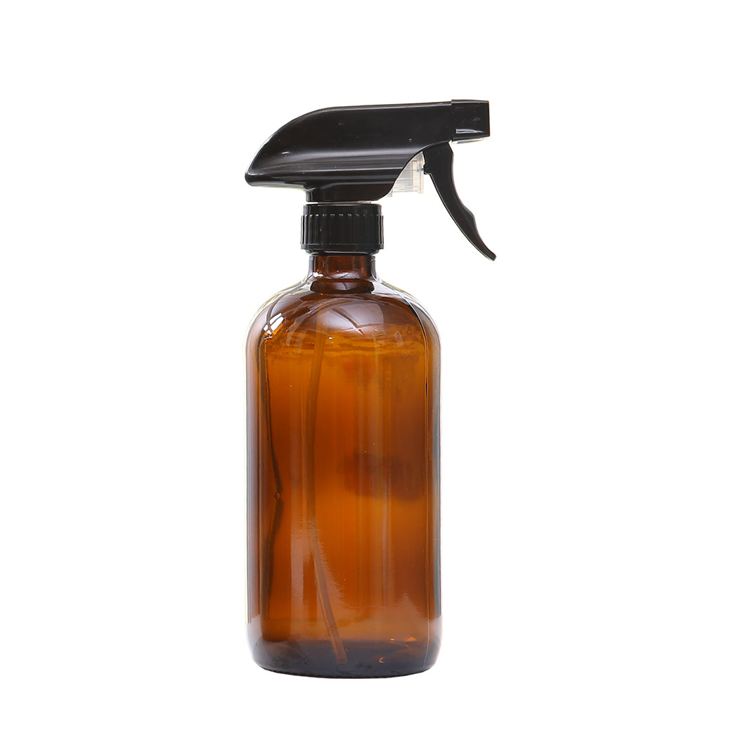6x 500ml Amber Glass Spray Bottles Trigger-1942353282857046017