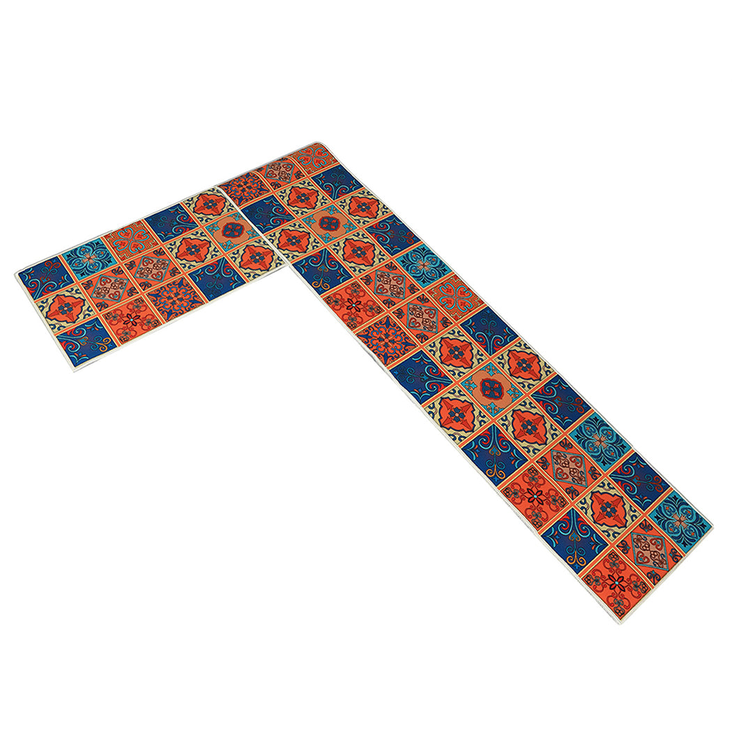 Marlow 2x Kitchen Mat Floor Rugs Area 45x180cm-1942353170038657025