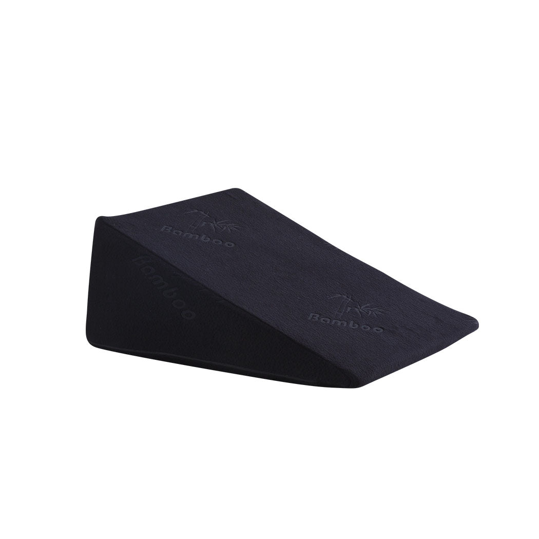 Cool Gel Memory Foam Bed Wedge Pillow With Cover-1942353651905466369