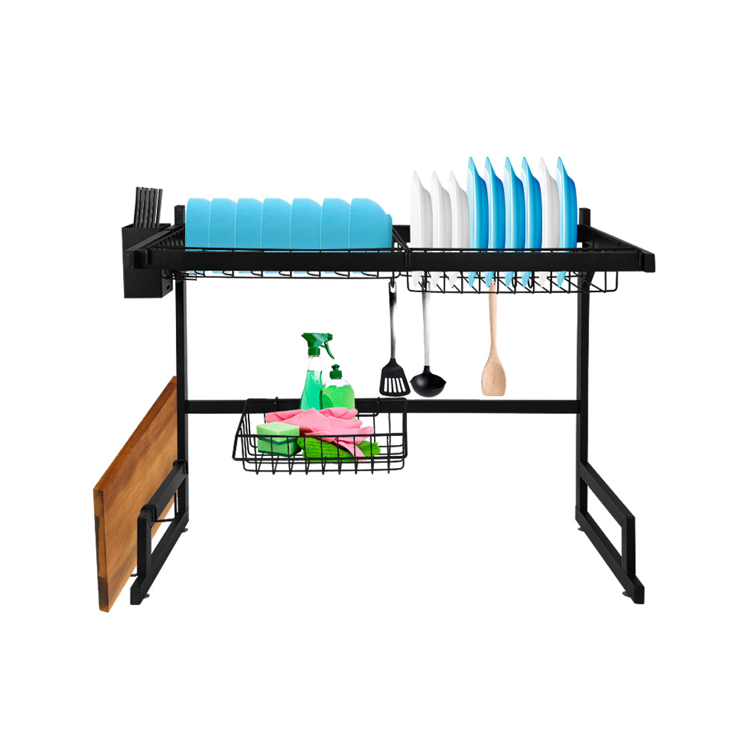 TOQUE Dish Drying Rack Over Sink Steel 65 CM-1942352915628953601