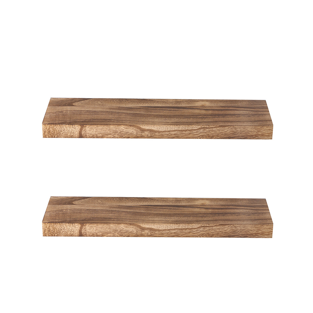 Levede 2 Pcs Floating Shelves Wall Mounted Medium-1910113231796572161