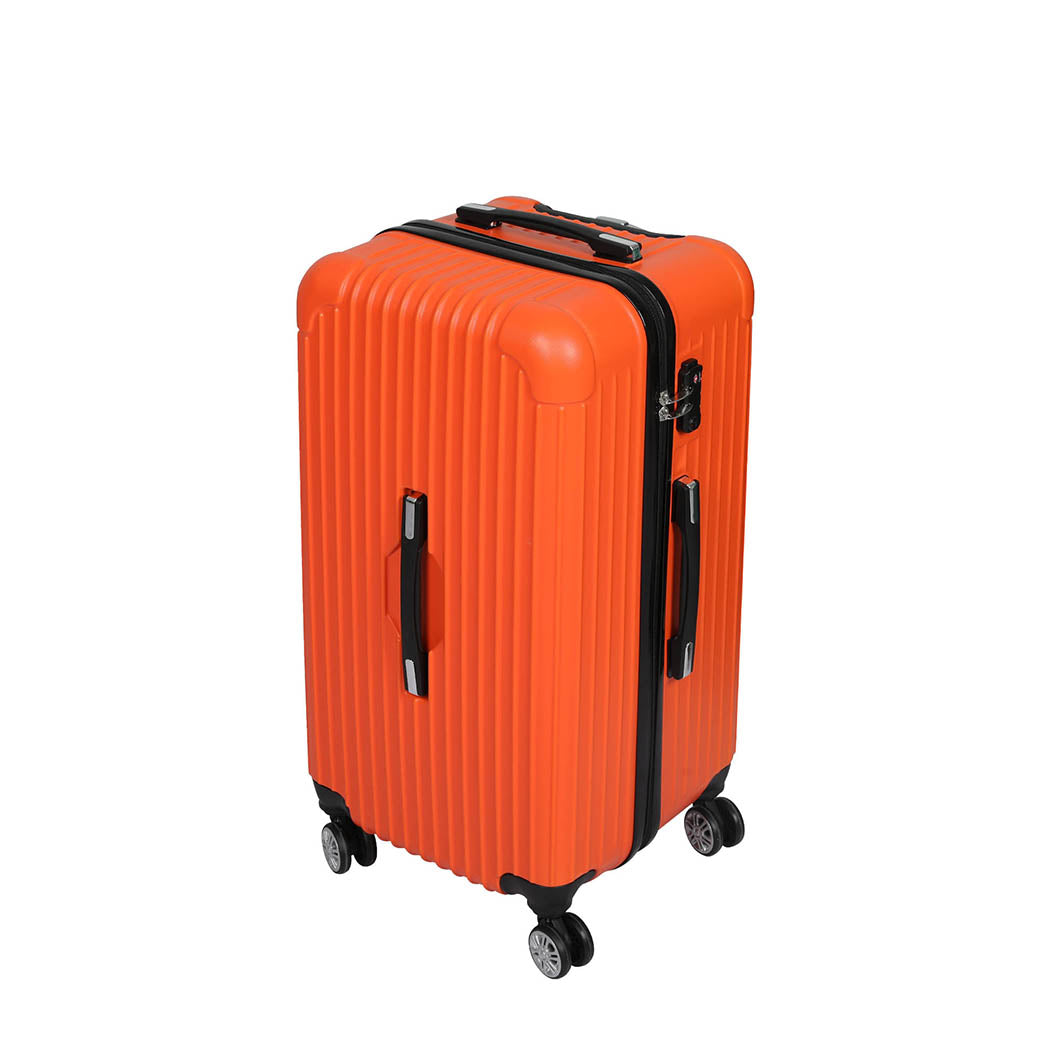 Slimbridge 28"Trunk Luggage Travel Suitcase Orange 28 inch-1942352945500786689