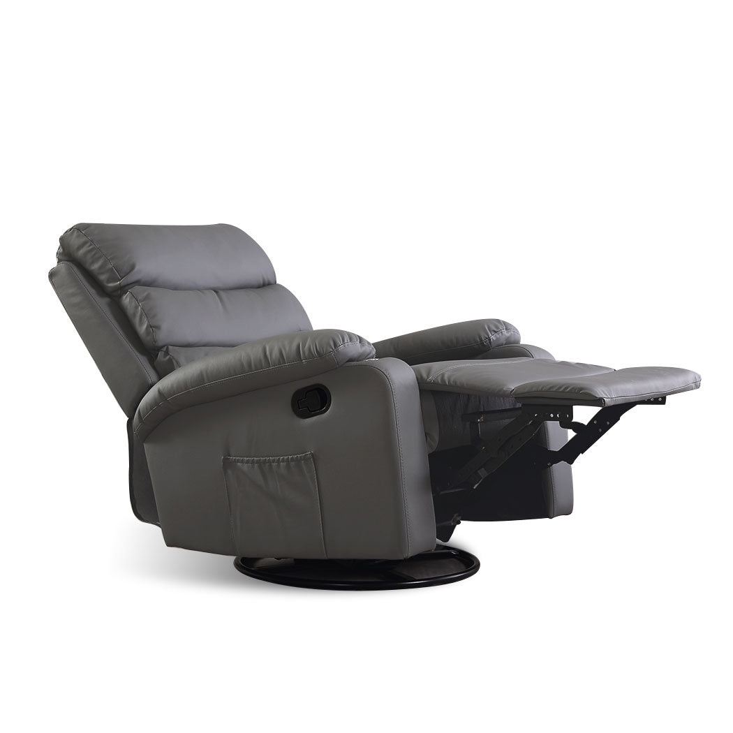 Levede Massage Chair Recliner Chairs Grey-1910112921623597057