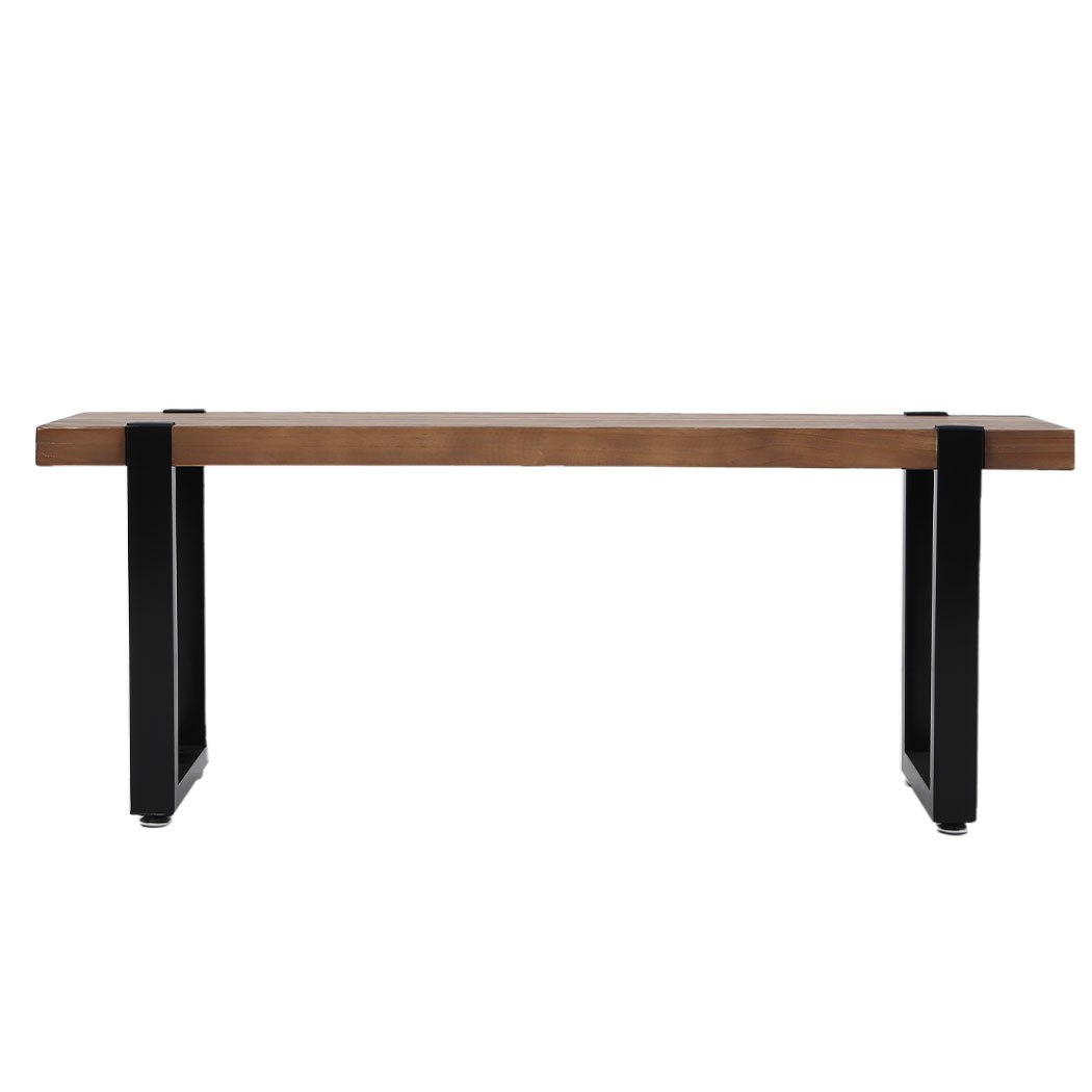 Levede 2x Dining Bench Chairs Wooden 140cm-1910113284661579777