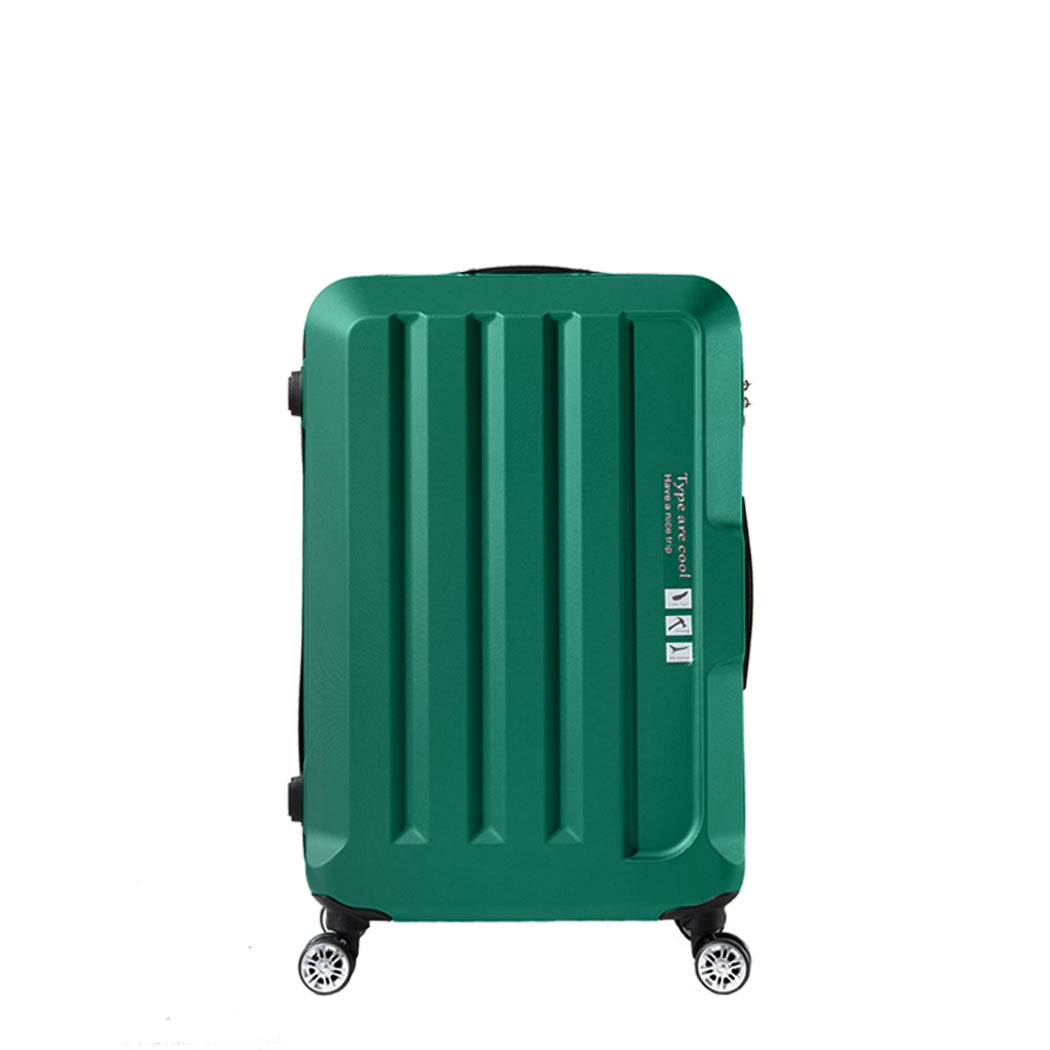 Slimbridge 20"24"28" 3PC Luggage Sets Green-1942352928165728257