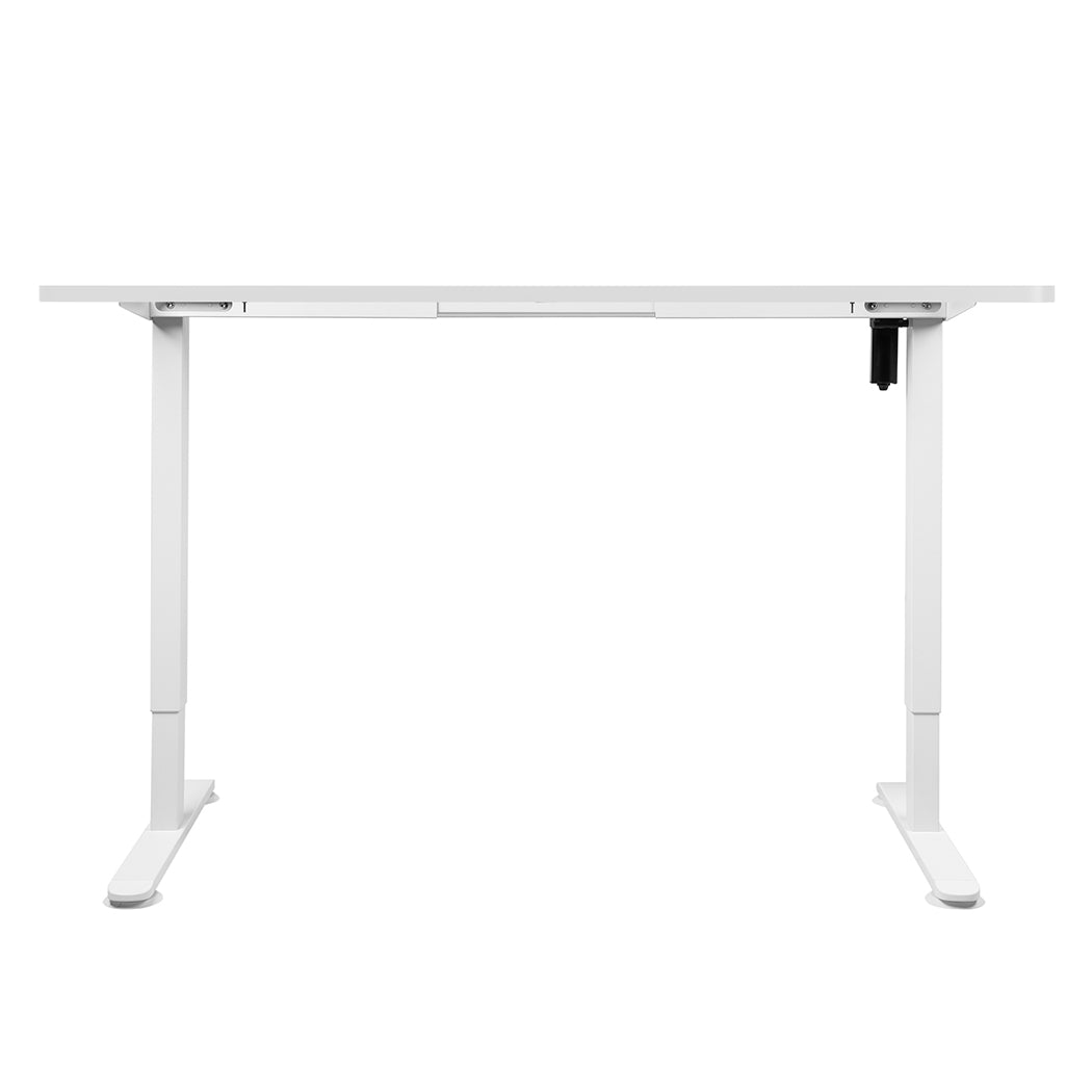 Levede Motorised Standing Desk Adjustable 140cm White 1000x 1MM-1910112997842489345