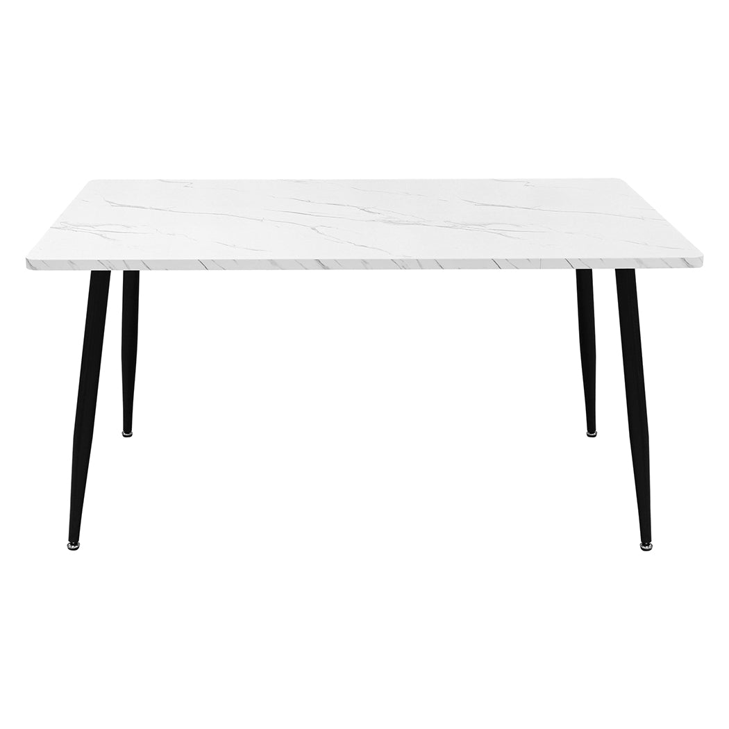 Levede Steel Dining Table 4-6 Seater 150cm-1937319784999948289