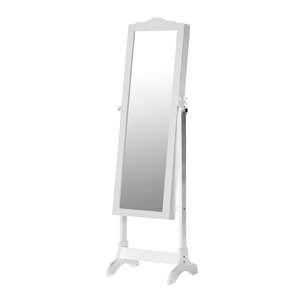 Levede Mirror Jewellery Cabinet Storage-1917016723144445953