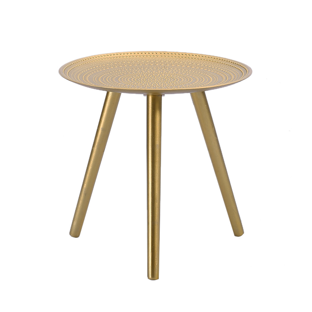 Levede Side Table Coffee Bedside End Golden-1910113282191134721