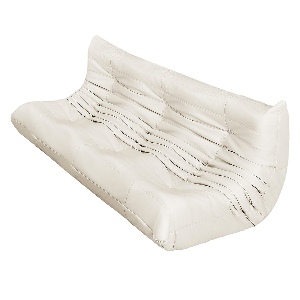 Levede 3 Seaters Floor Sofa Caterpillar Lounge-1910112348903968769