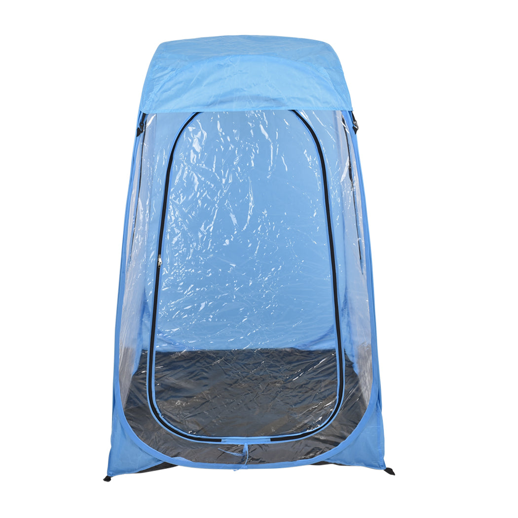 2x Mountview Pop Up Tent Camping Weather Blue-1942352872981270529