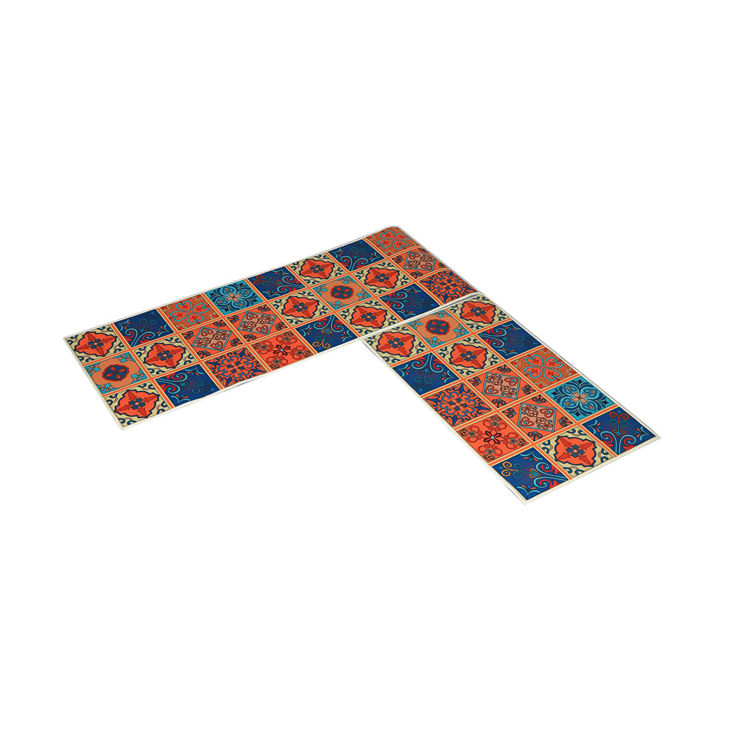 Marlow 2x Kitchen Mat Floor Rugs Area 45x120cm-1942353169648586753