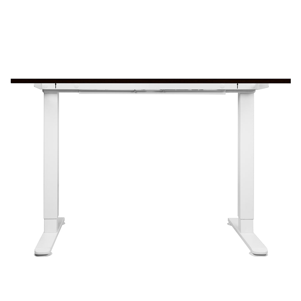 Levede Motorised Standing Desk Adjustable 140cm Walnut 1000x 1MM-1910112995732754433