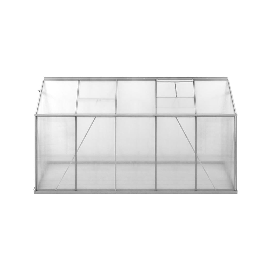 Lambu Greenhouse Aluminium Walk In Green-1942353762802864129