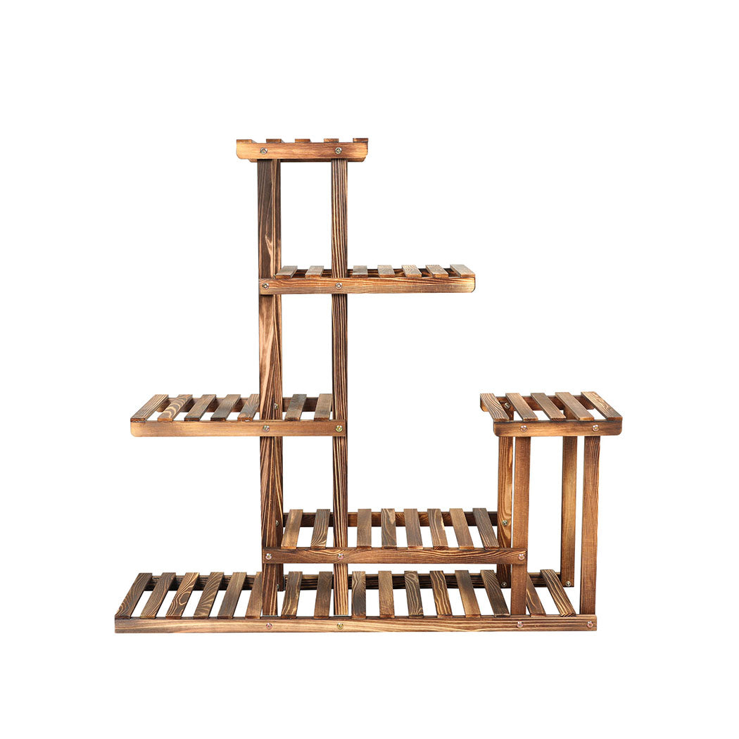 Levede 5-Tier Plant Stand Wood Wooden-1942353761246777345
