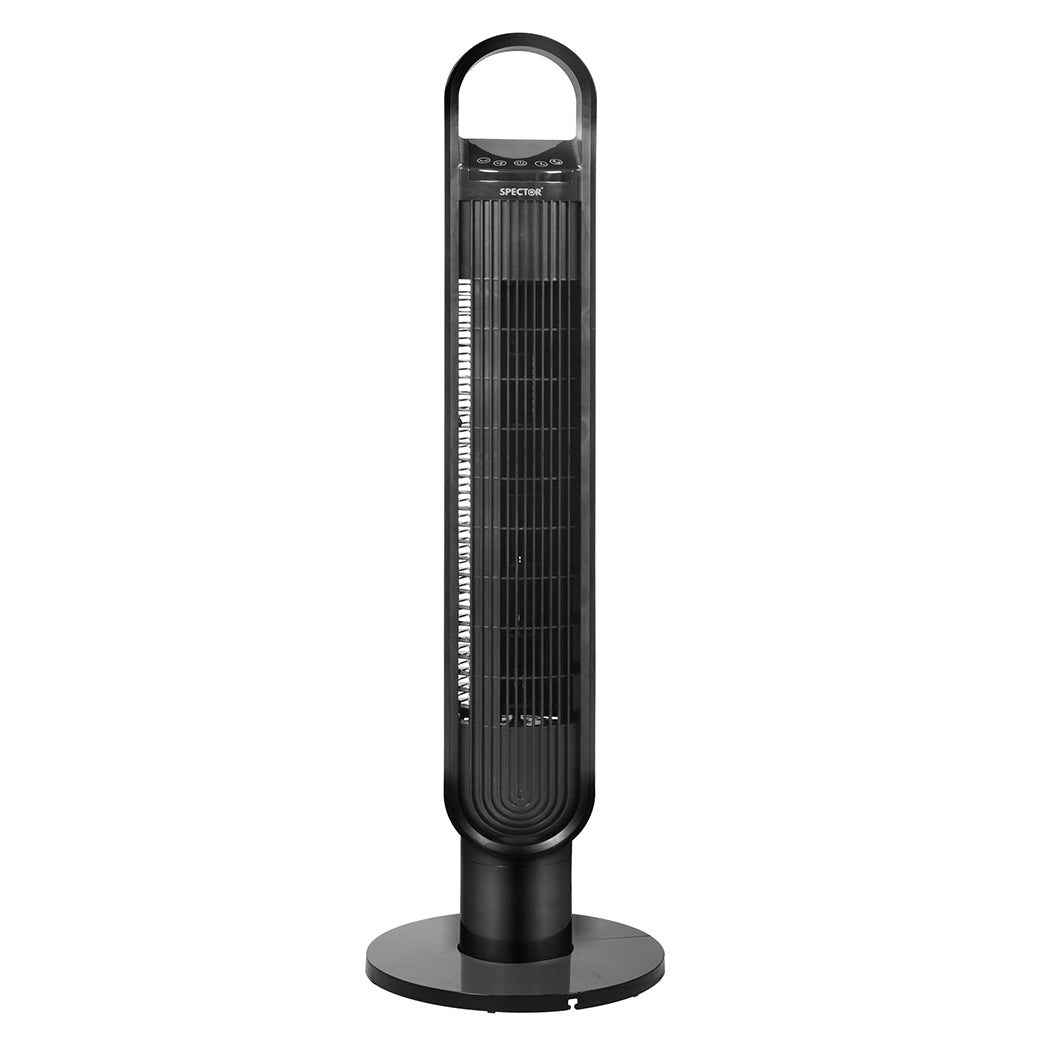 Spector Portable Bladeless Tower Fan Black-2006733154748076033