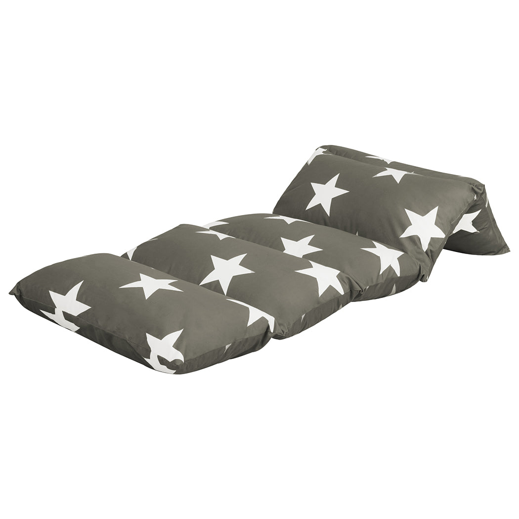 Dreamz Foldable Mattress Kids Pillow Dark grey Large-1910112946856529921