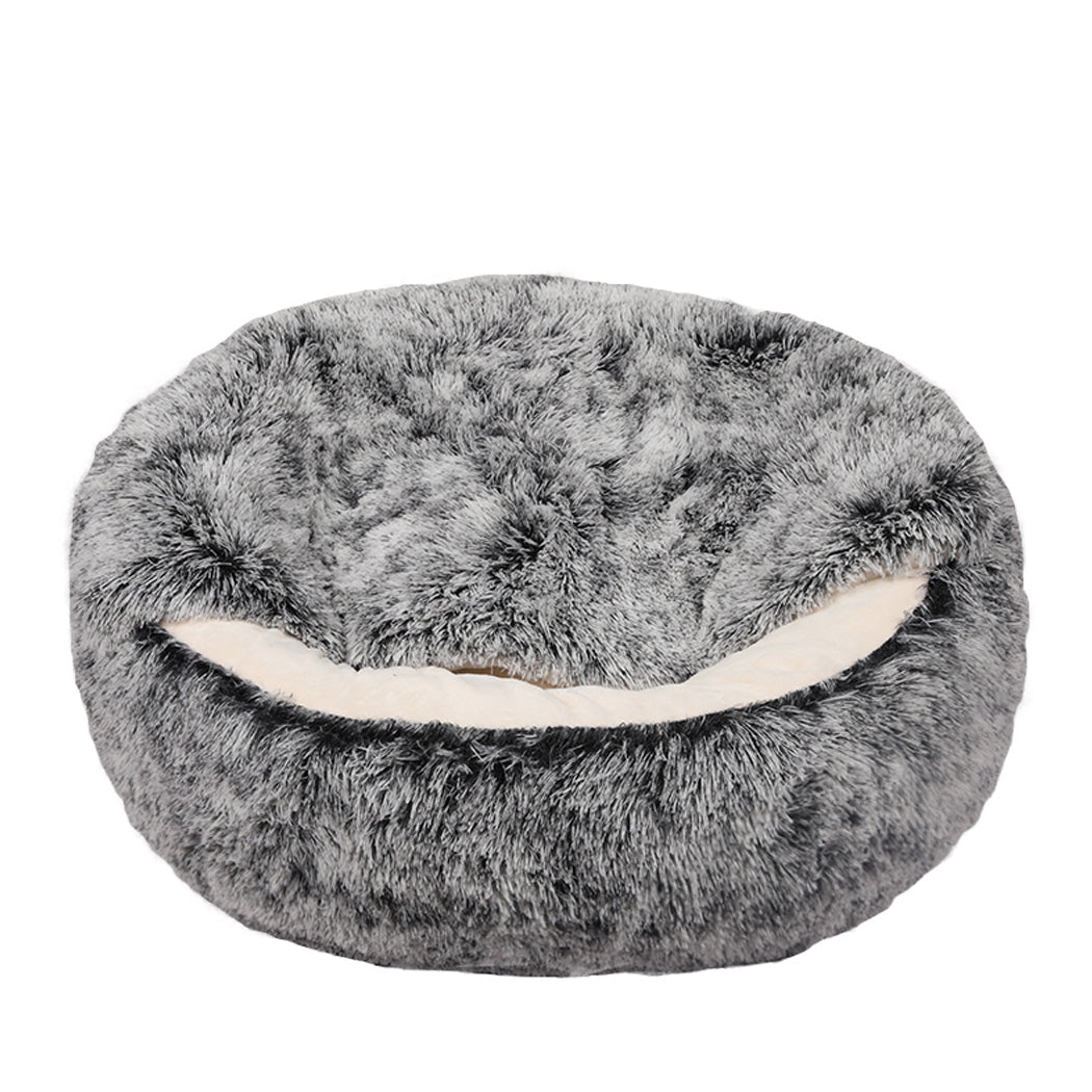 PaWz Pet Dog Calming Bed Warm Soft Plush L Large-1942352738855817217