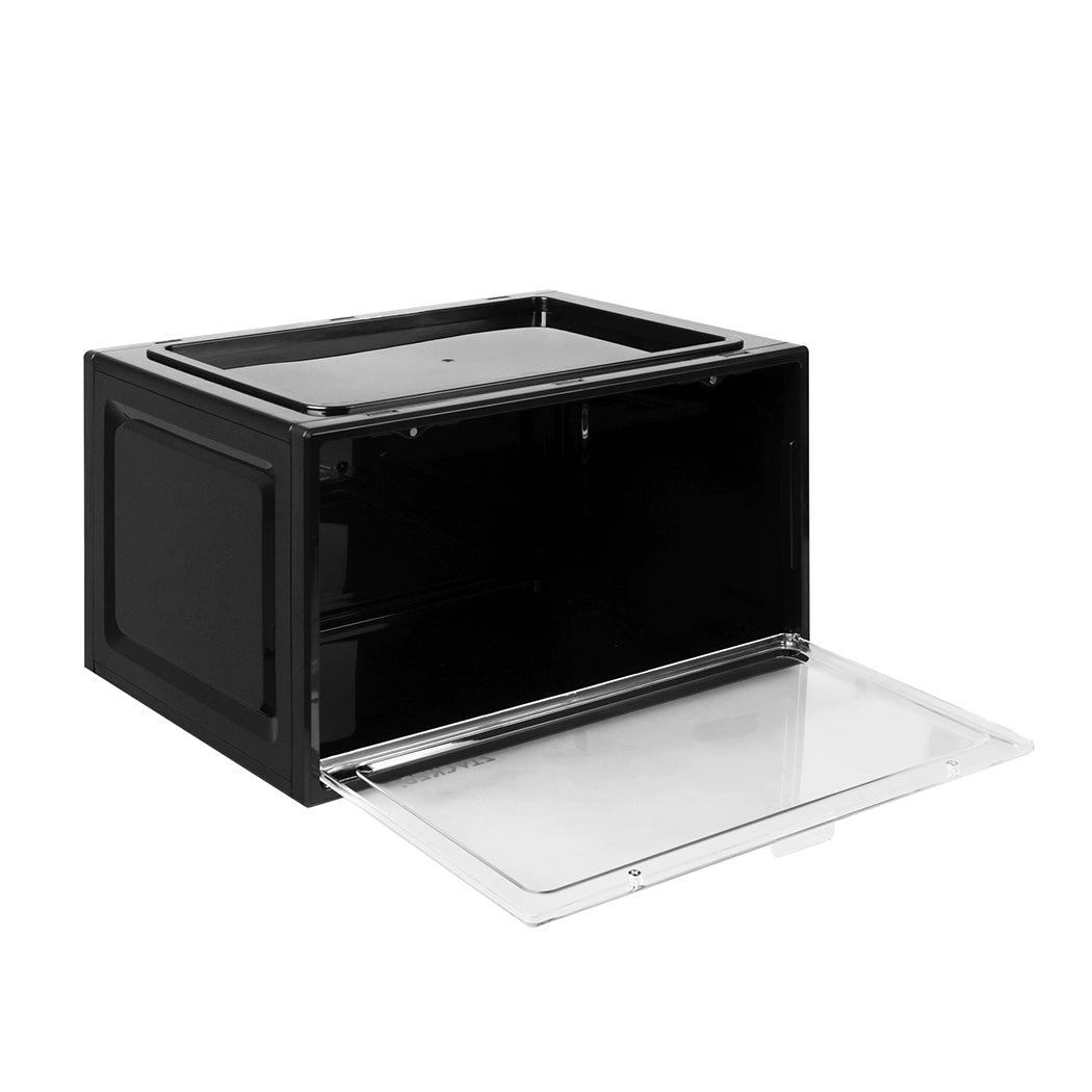 Stacked Shoe Box Acrylic Sneaker Display 1PC Black-1942352807457853441