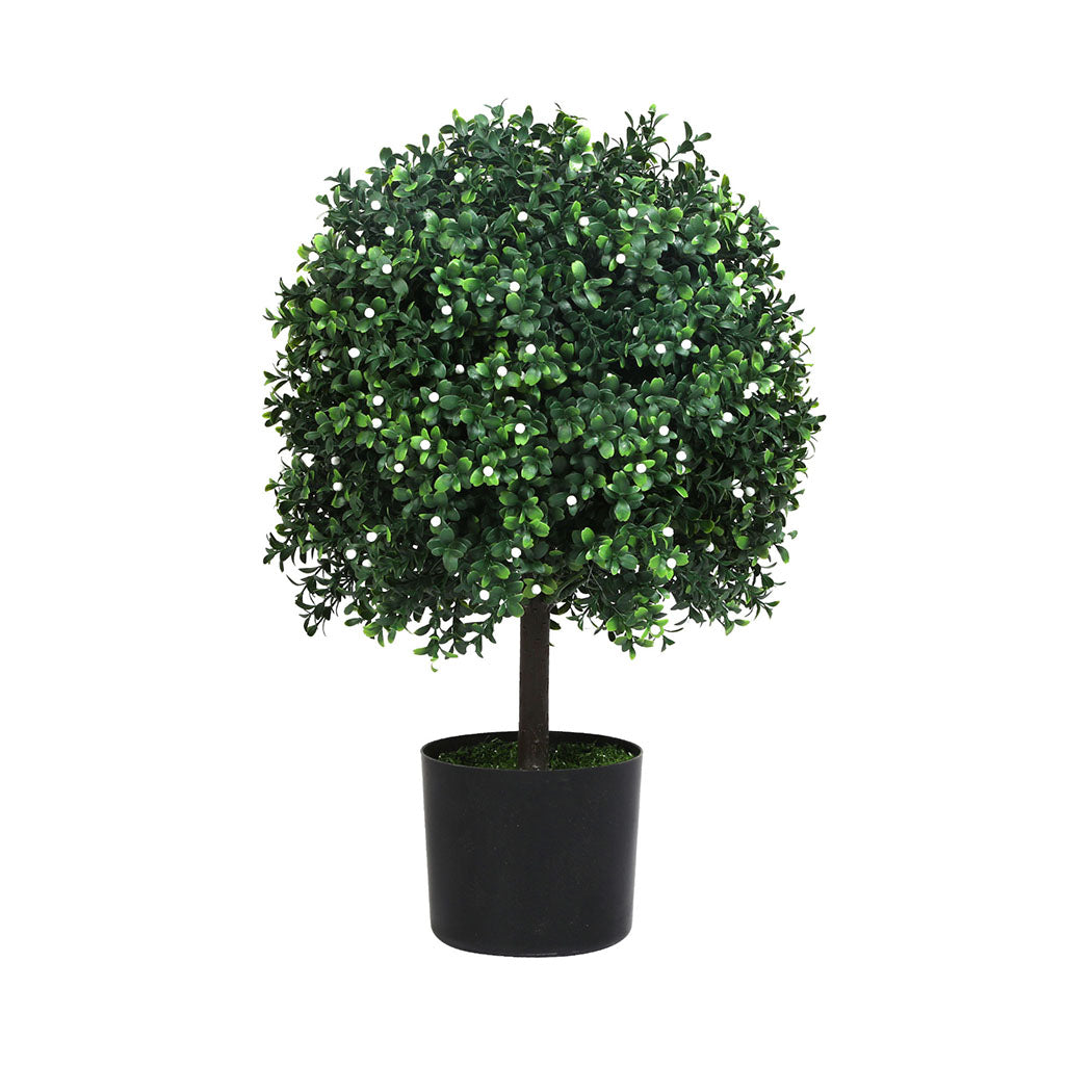 Lambu Artificial Boxwood Topiary Ball Tree-1942353682494525441