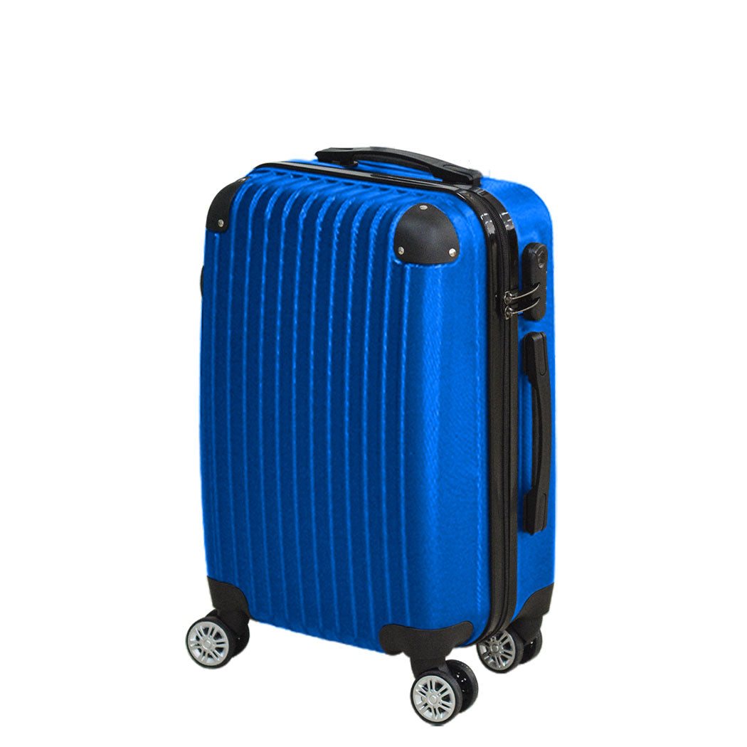 Slimbridge 28" Travel Luggage Suitcase Blue-1942352866748534785