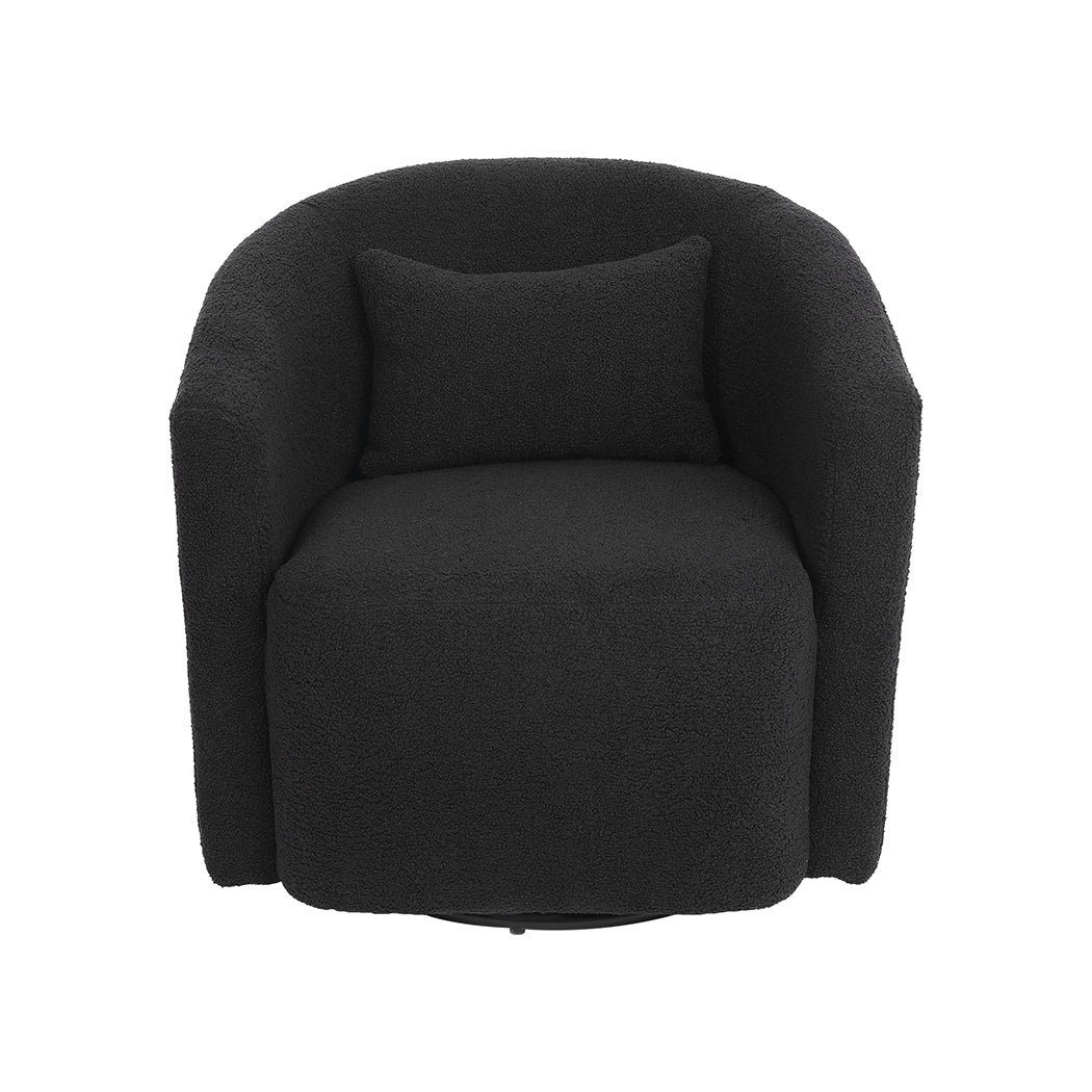 Levede Fleece Rocking Chair-1910112200941506561