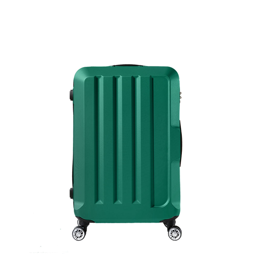 Slimbridge 24" Travel Luggage Lightweight Green 24 inch-1942352926769025025