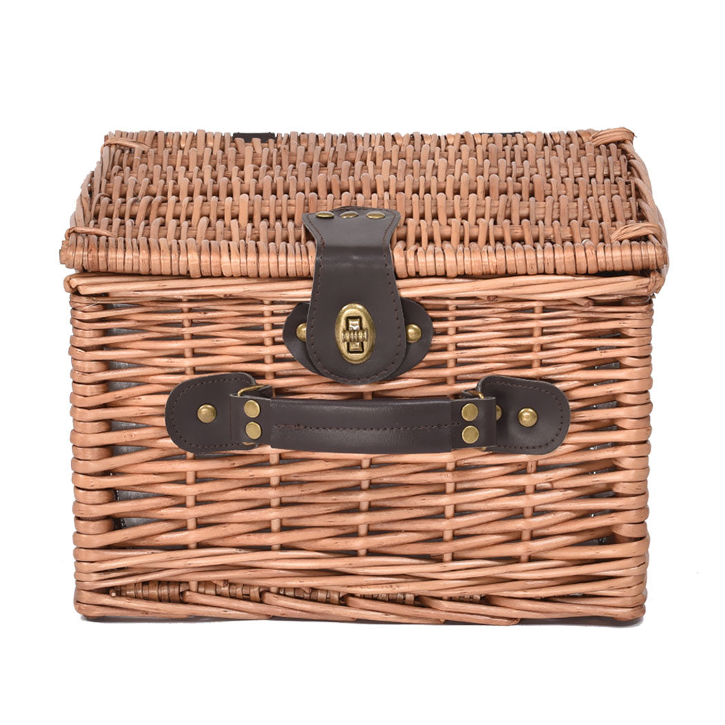 2 Person Picnic Basket Baskets Set Outdoor-1942353783921184769