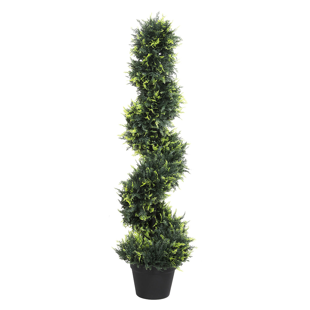 Lambu Artificial Spiral Cedar Tree-1942353682670686209