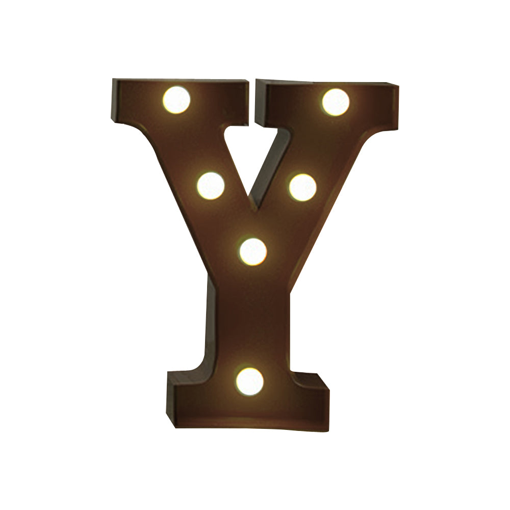 LED Metal Letter Lights Free Standing-1942353641616838657
