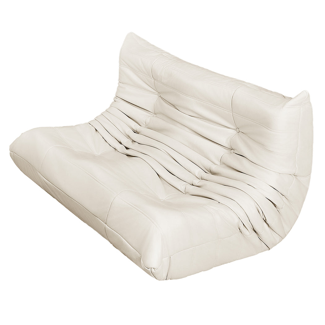Levede 2 Seaters Floor Sofa Caterpillar Lounge-1910112348421623809