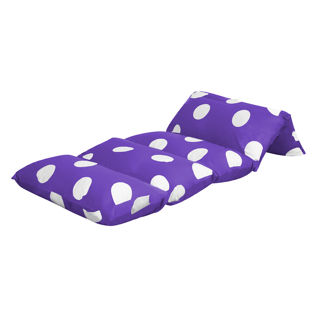 Dreamz Foldable Mattress Kids Pillow Purple Large-1910112947020107777
