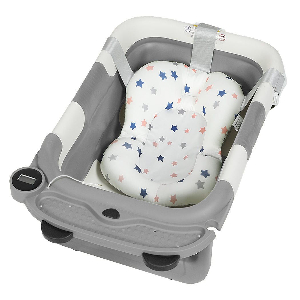 Bopeep Foldable Baby Bathtub 0-15months Gray-1919892814964068353