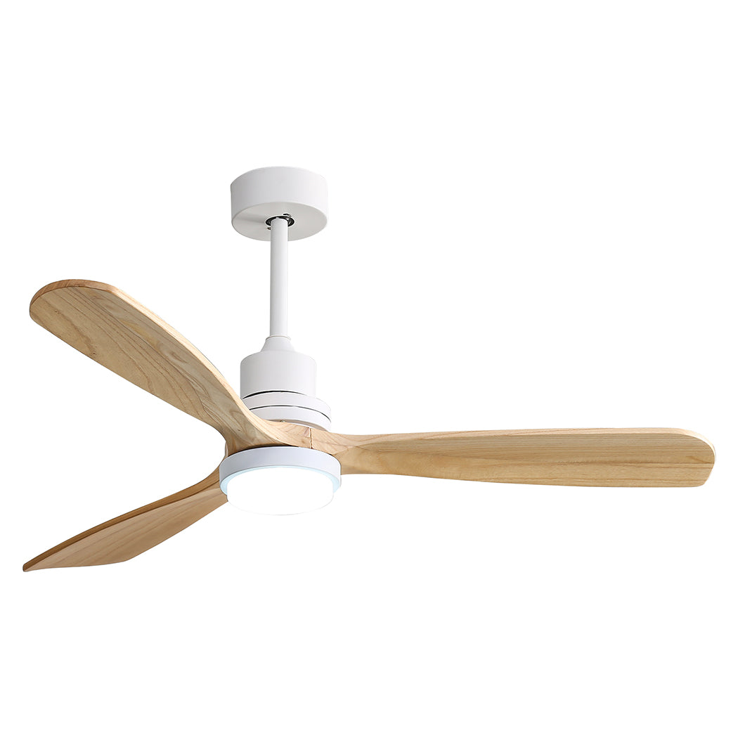 Spector Ceiling Fan 52'' DC Motor Wood Natural-2006733155582742529