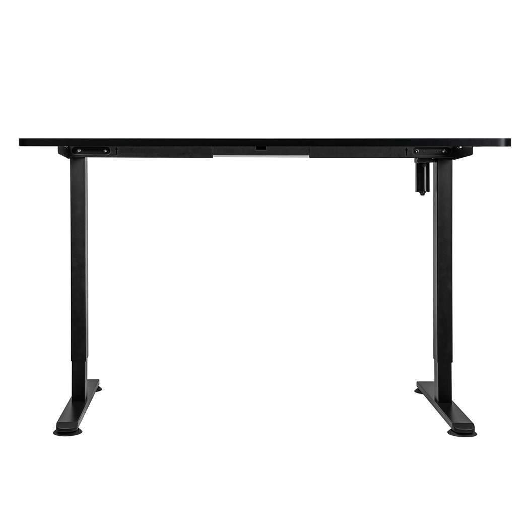Levede Motorised Standing Desk Adjustable 140cm Black 1000x 1MM-1910112996189933569