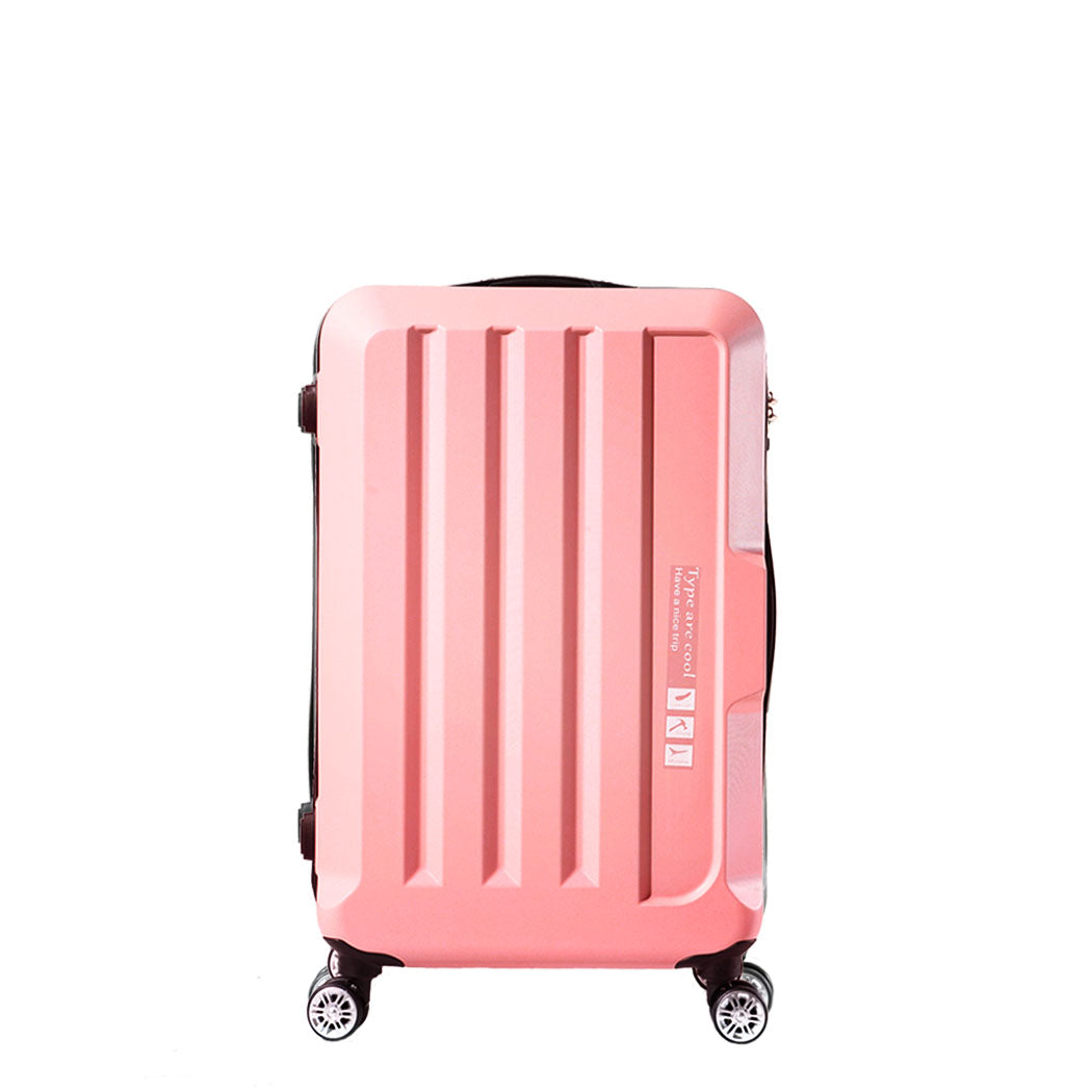 Slimbridge 28" Travel Luggage Check Rose Gold 28 inch-1942352927637245953